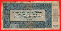 100 Korun1940 II. vydání G 30