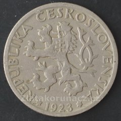 1 koruna 1923