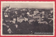 Jaroměř - pohled na domy