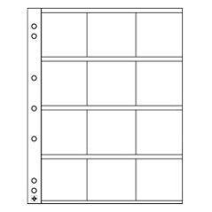 Numis K50 - list na 9 pošetek 50x50 mm