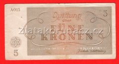 5 K - Terezínská poukázka A 015