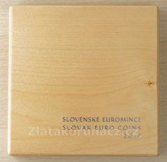 Sada dřevěná 2019 - Slovenské euromince 2019 proof like