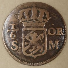 Švédsko - 1/6 ore 1718