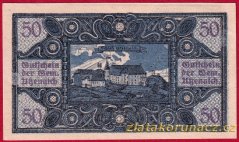 Utzenaich - 50 haléřů - 1920