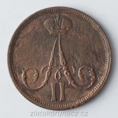 Rusko - 1 kopějka 1862 B.M.