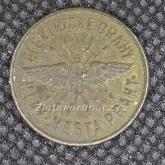 Doplatek 20 halerů - Elektrické dráhy města Prahy