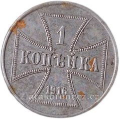 Polsko - 1 kopějka 1916 J OST