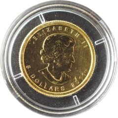 Zlatá mince Kanada - Maple Leaf 1/10 Oz 2011
