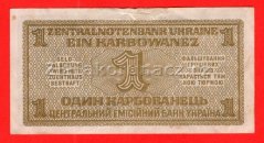 Rusko - Ukrajina - 1 karbowanez 1942