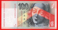 Slovenská republika -100 korun 2004 "R"