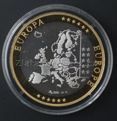 Medaile Evropa- Německo - zlatá
