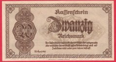 Německo - 20 Reichsmark 28.4.1945, s. AB