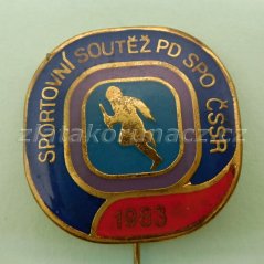 Sportovní soutěž PD SPO ČSSR