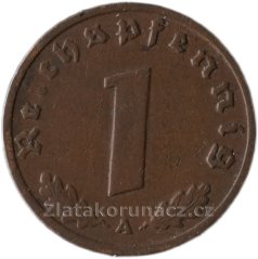 Německo - 1 Reichspfennig 1937 A