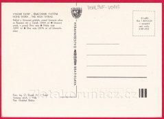 Vysoké Tatry - Litvorová Kotlina mapka