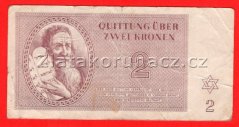 2 K - Terezínská poukázka A 015
