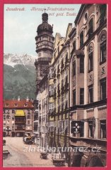 Innsbruck - Herzog Friedrichstrasse se zlatou střechou
