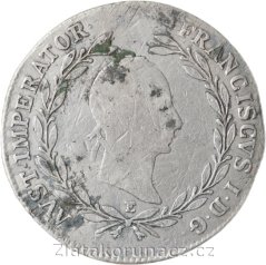 20 krejcar 1829 E