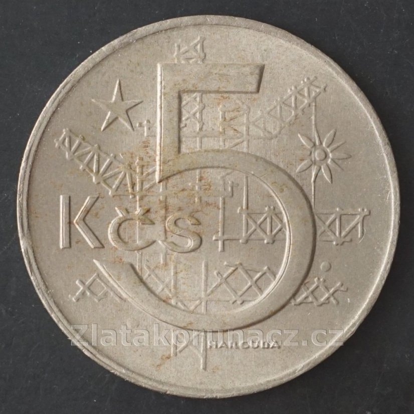 5 koruna 1973