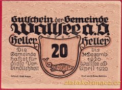 Wallsee - 20 haléřů - 1920