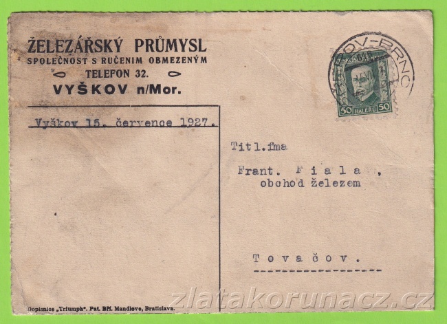 Železárenský průmysl s.r.o.