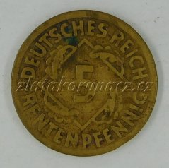 Německo - 5 Reichspfennig 1935 A