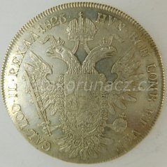 1 tolar konvenční 1826 C