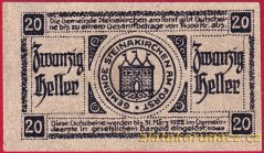 Steinakirchen - 20 haléřů - 1922