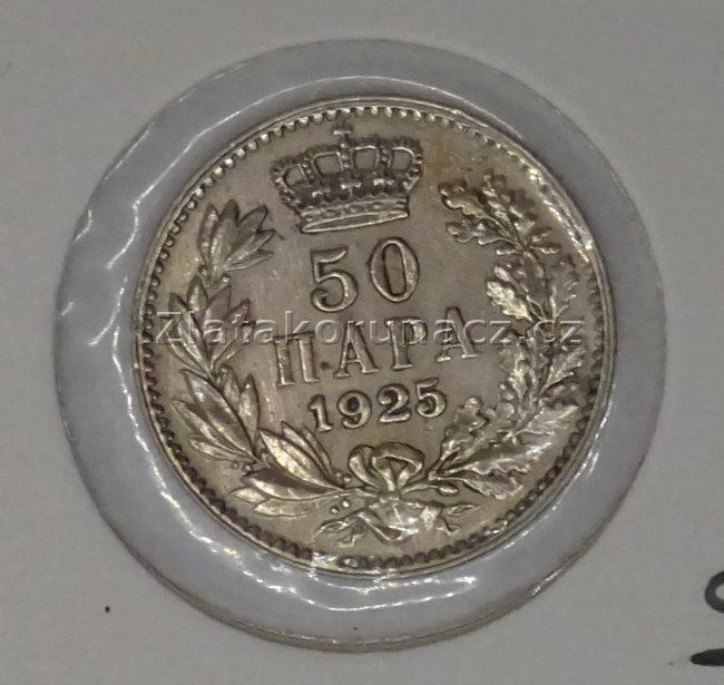 Jugoslávie - 50 para 1925