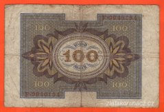 Německo - 100 Mark 1.11.1920 - série F-C