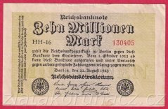 Německo - 10.000 000 mark 22.8.1923 - série HH-16