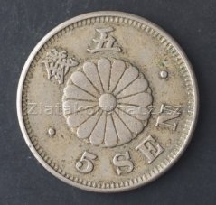 Japonsko - 5 sen 1891 (24)