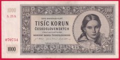 1000 Kčs 1945 25 A
