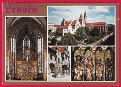 Levoča - Gotický kostel, oltáře