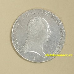 1 tolar konvenční 1824 C