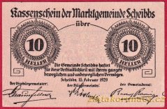 Scheibbs - 10 haléřů - 1920