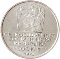 1978 - 100Kčs - Karel IV. - Standart