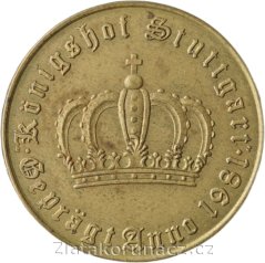 Stutgart - 3 königstaler 1861