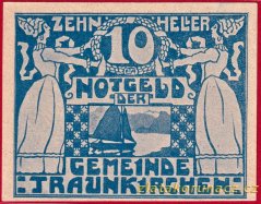 Traunkirchen - 10 haléřů - 1920