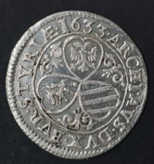 3 krejcar 1633 - Graz