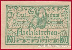 Aichkirchen - 20 haléřů - 1921