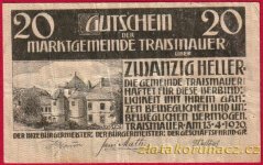 Traismauer - 20 haléřů - 1920