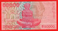 Chorvatsko - 50.000 Dinara 1993