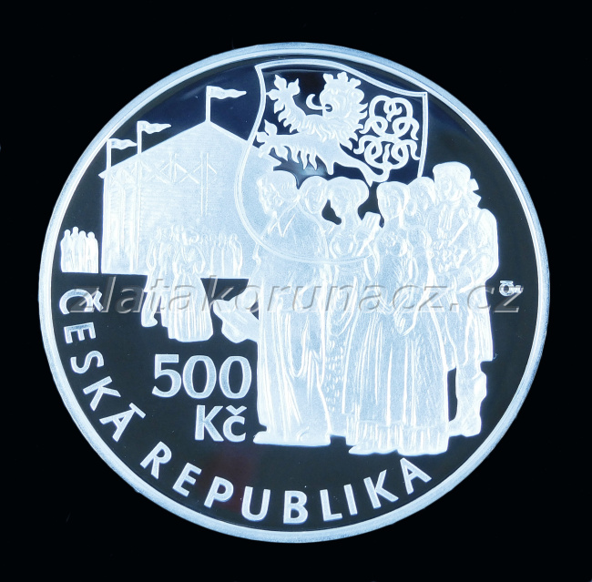 2015 - 500Kč - Václav Thám Proof