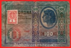100 K 2.1.1912 kolek -č.1385