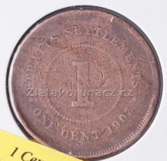Straits Settlements - 1 cent 1903