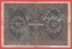Německo - 50 mark 24.6.1919 - série ACDa-pořadí 1