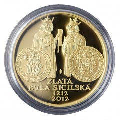 2012 - 10 000 Kč - Zlatá bula sicilská Proof