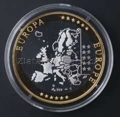 Medaile Evropa - Lucembursko