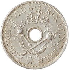 New Guinea - 1 shilling 1938